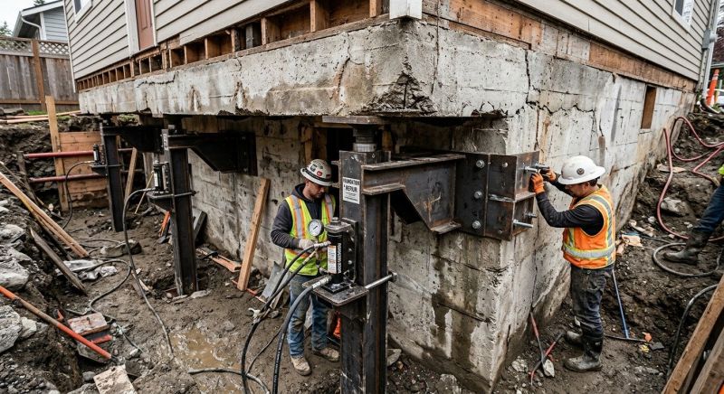 Foundation Repair project example